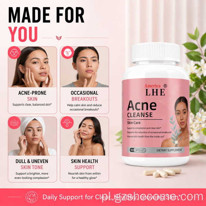 Shecome Acne Capsules Clear Wsparcie dla skóry